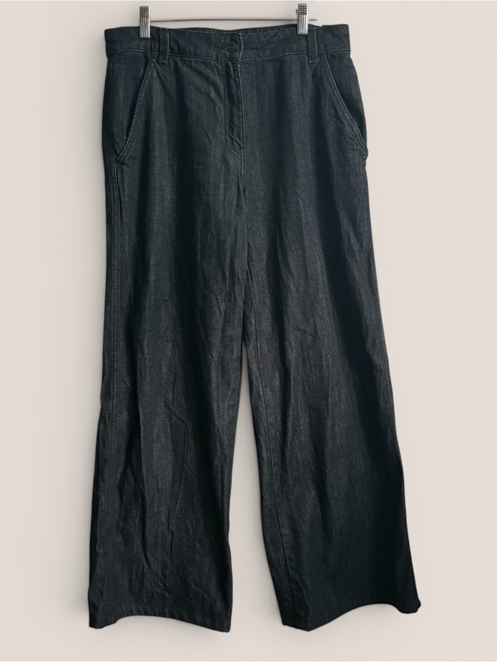 RW&CO. Ultra Wide-Leg Dark Navy Jeans - Picture 2 of 5